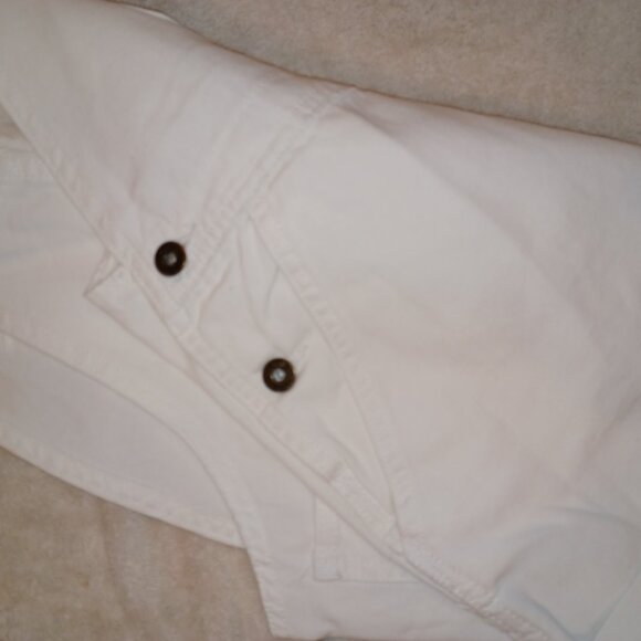 Vans Girls Medium Ground Work Shortall Marshmallow White Overalls VN000G8WFS8 - Picture 9 of 12